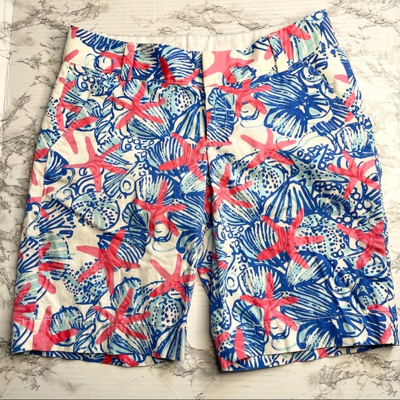 *LILLY PULITZER* She She Shell Chipper Shorts - Picture 4 of 10